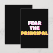 Angst voor de Opdrachtgever Bedankkaart (Voorkant / Achterkant)