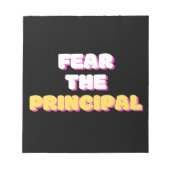 Angst voor de Opdrachtgever Notitieblok (Voorkant)