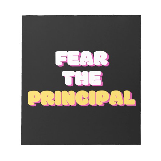 Angst voor de Opdrachtgever Notitieblok (Voorkant)