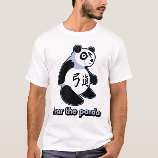 Angst voor de Panda T-shirt (Voorkant)