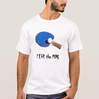 Angst voor de pong t-shirt