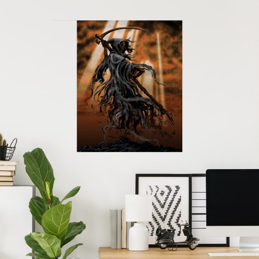 Angst voor de Reaper Poster (Thuiskantoor)