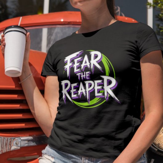 Angst voor de Reaper Soul Eater Geïnspireerd Y2K C T-shirt