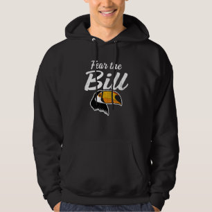 Angst voor de rekening van een toekan hoodie