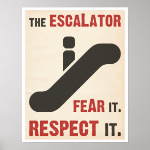 Angst voor de scalator poster