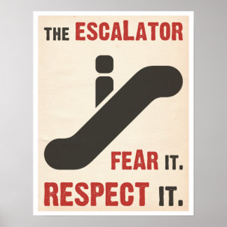 Angst voor de scalator poster