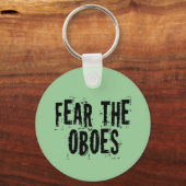 Angst voor de Sleutelhanger van Oboes (Voorkant)