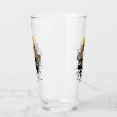 Angst voor de stroming (hockeyhaar) glas (Links)