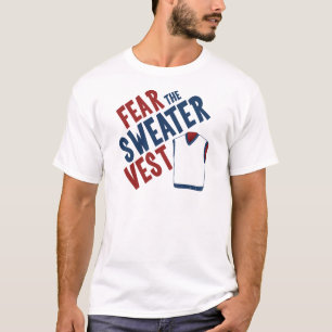 Angst voor de Sweater Vest T-shirt