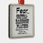 Angst voor de tegenhanger metalen ornament (Rechts)