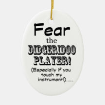 Angst voor Didgeridoo Player