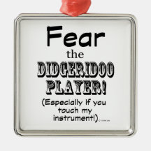 Angst voor Didgeridoo Player