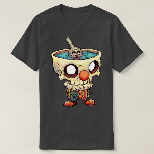 Angst voor een clown t-shirt (Design voorkant)