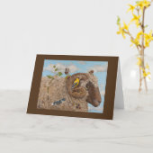 Angst voor gehoortijdkaart kaart (Gele Bloem)