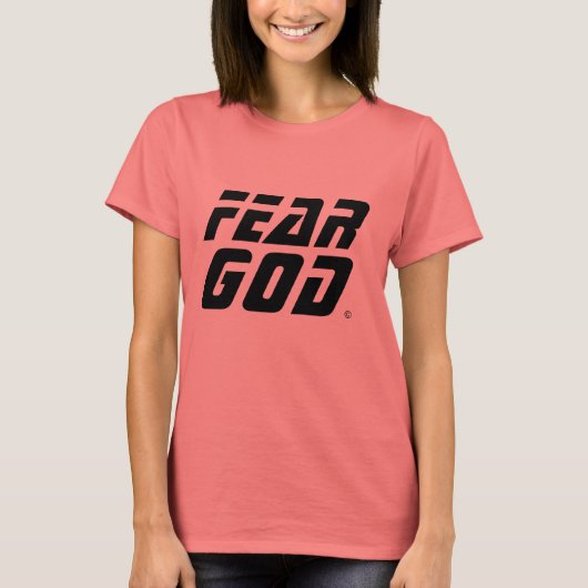 Angst voor God T-shirt (Voorkant)