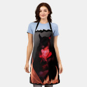 Angst voor Halloween Schort (Gedragen)