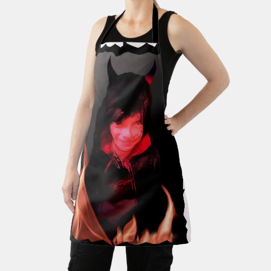 Angst voor Halloween Schort (Insitu)