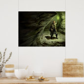 Angst voor het donkere Poster (Keuken)