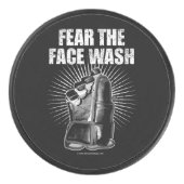 Angst voor het gezicht (hockey) hockey puck (Voorkant)