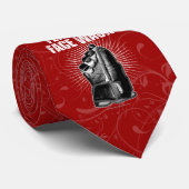 Angst voor het gezicht (Hockey) Stropdas (Opgerold)