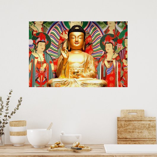 angst voor het kwaad poster (Keuken)