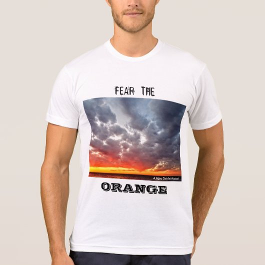 Angst voor het Oranje T-shirt (Voorkant)