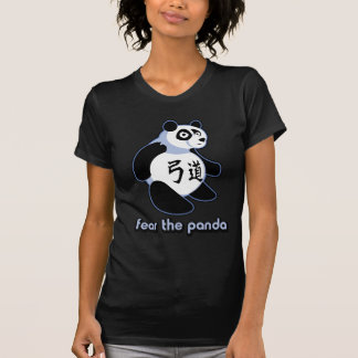 Angst voor het panda-shirt t-shirt