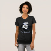 Angst voor het panda-shirt t-shirt (Voorkant volledig)