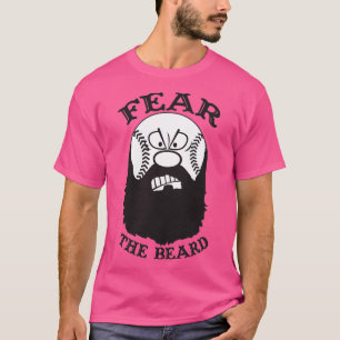 Angst voor het Shirt van de baard met angst voor d