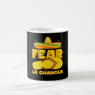 Angst voor La Chancla Grappige Mexicaanse Cinco De Koffiemok