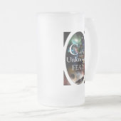 Angst voor onbekend matglas bierpul (Voorkant rechts)