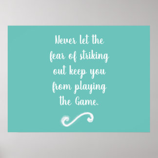 Angst voor Poster met uitval