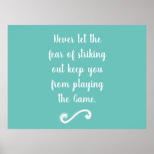 Angst voor Poster met uitval (Voorkant)