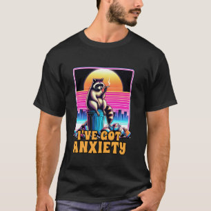 Angst Wasbeer Mentale Gezondheid Depressie Ik Heb T-shirt