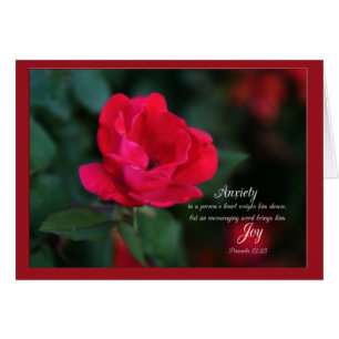 Angst weegt het hart Parakaleo kaart