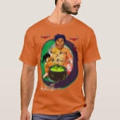 Angstaanjagend Creature Pumpkin Uni-sex T-Shirt (Voorkant)