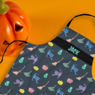 angstaanjagend en betoverend Halloween, aanpasbaar Schort