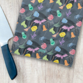 angstaanjagend en betoverend Halloween, aanpasbaar Theedoek