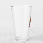 Angstaanjagend Halloween Kasteel Heks Pompoen Glas (Rechts)