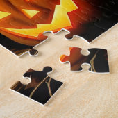 Angstaanjagend Halloween spookhuis na middernacht Legpuzzel (Zijkant)