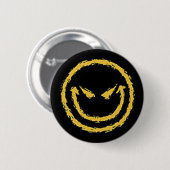 angstaanjagend ronde button 5,7 cm (Voorkant /achterkant)