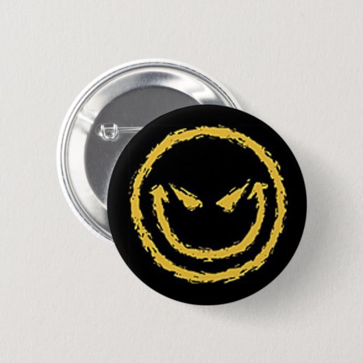 angstaanjagend ronde button 5,7 cm (Voorkant /achterkant)