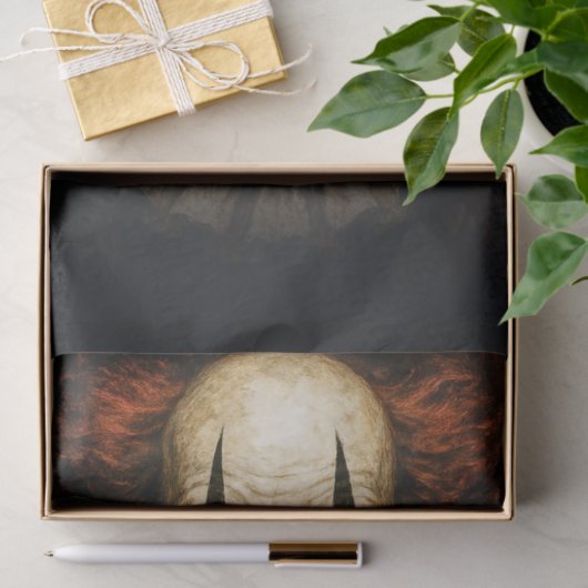 Angstaanjagende Clown Halloween Decoupage Tissue P Tissuepapier (Geschenk)