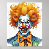 Angstaanjagende clown poster (Voorkant)