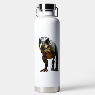 **"Angstaanjagende grijns: de grijnzende T-Rex"** Waterfles
