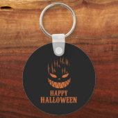 Angstaanjagende Halloween Face Scream Horror Dark Sleutelhanger (Voorkant)