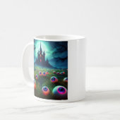 Angstaanjagende Halloween Mok (Voorkant links)