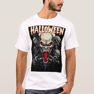Angstaanjagende Halloween monsters T-shirt