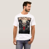 Angstaanjagende Halloween monsters T-shirt (Voorkant volledig)