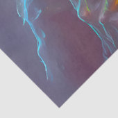 Angstaanjagende heks gloeiende ogen - Horror Hallo Tissuepapier (Detail)